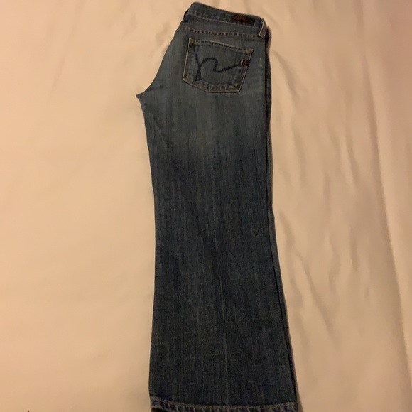 Low Waist Cropped Citizens of Humanity Jeans - Picture 2 of 5